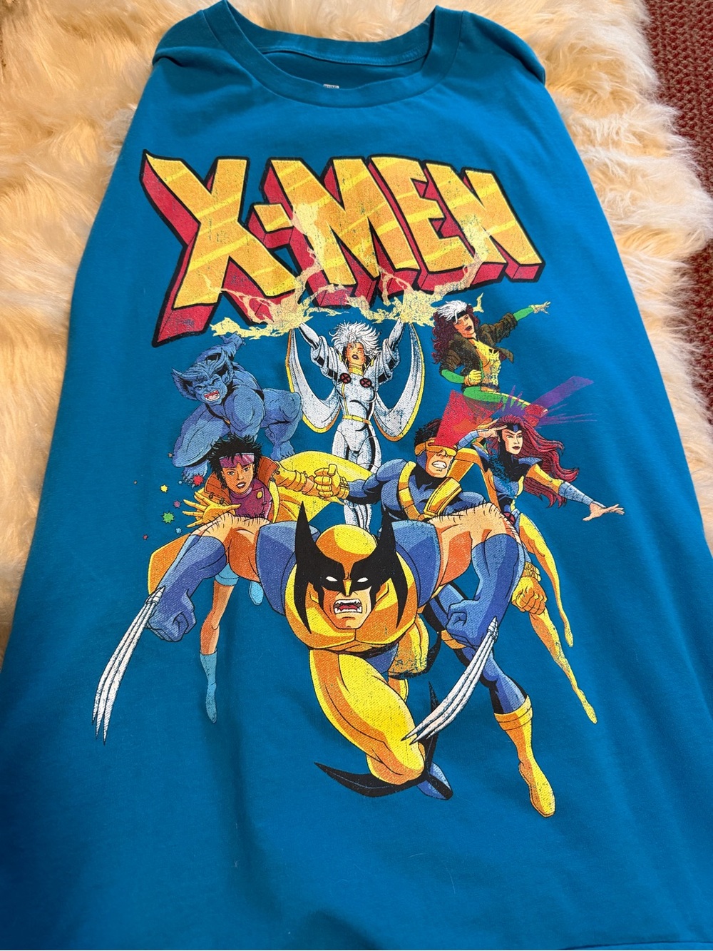 Marvel X-Men Blue Graphic Short Sleeve Tee